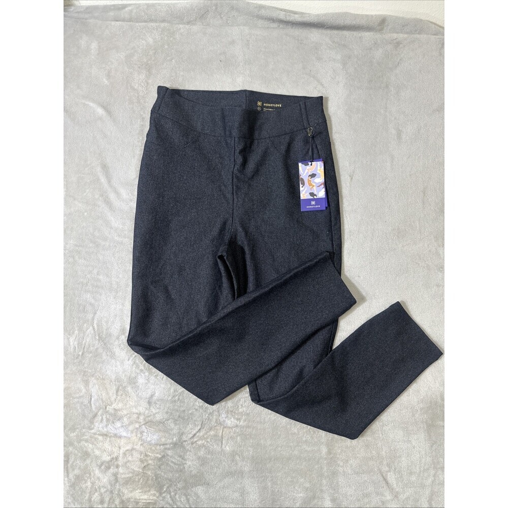 Honeylove EverReady pants women’s XL gray hidden smoothing pull on stretch